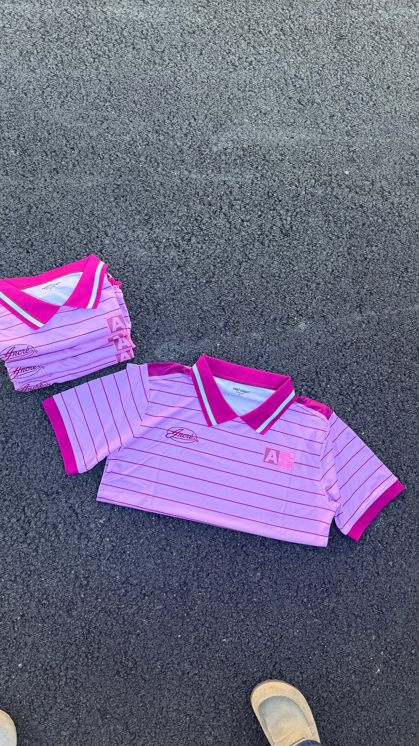 Polo de football « a.s » rose