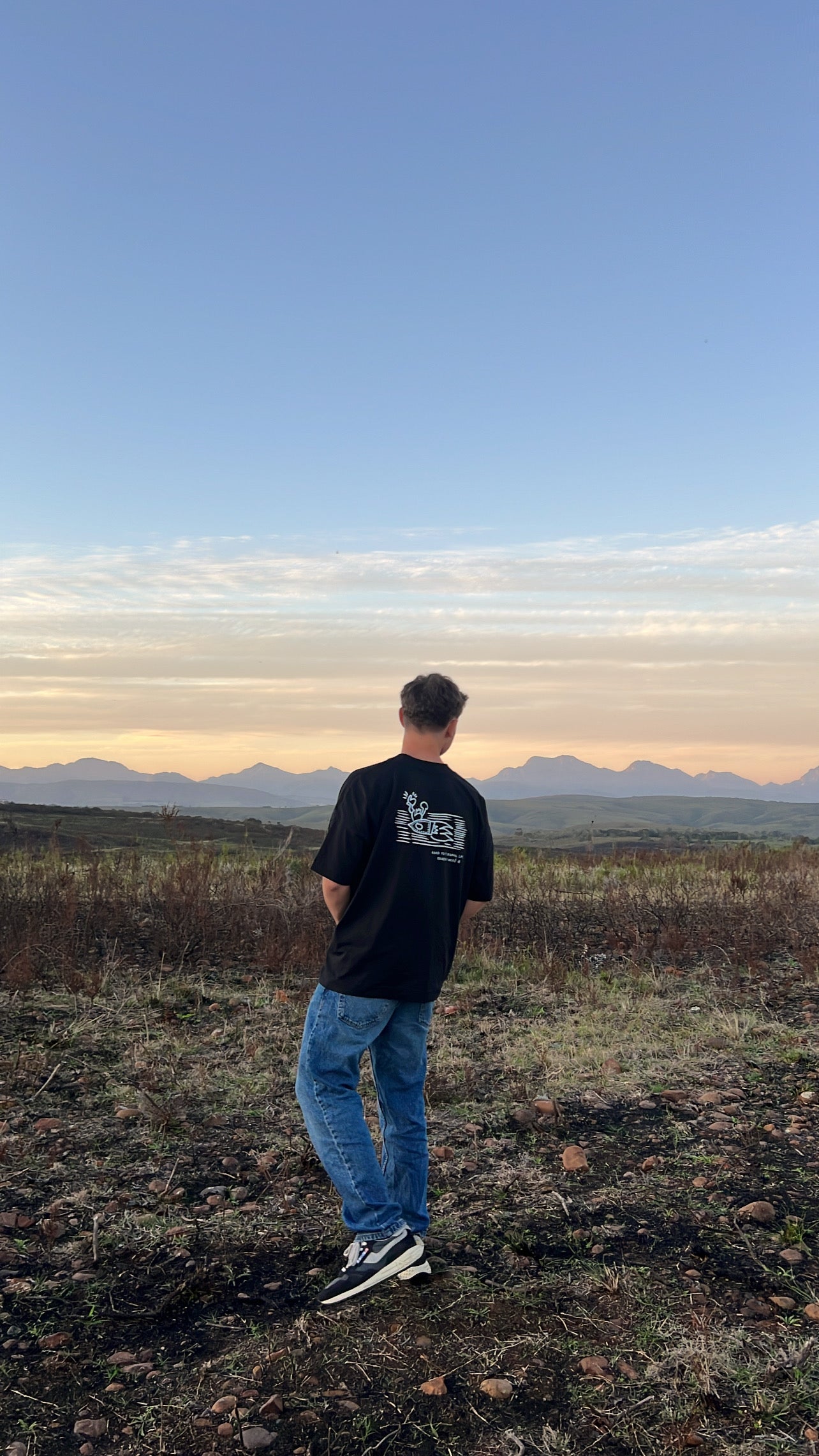 T-shirt "Ancré x M.Koeur" noir