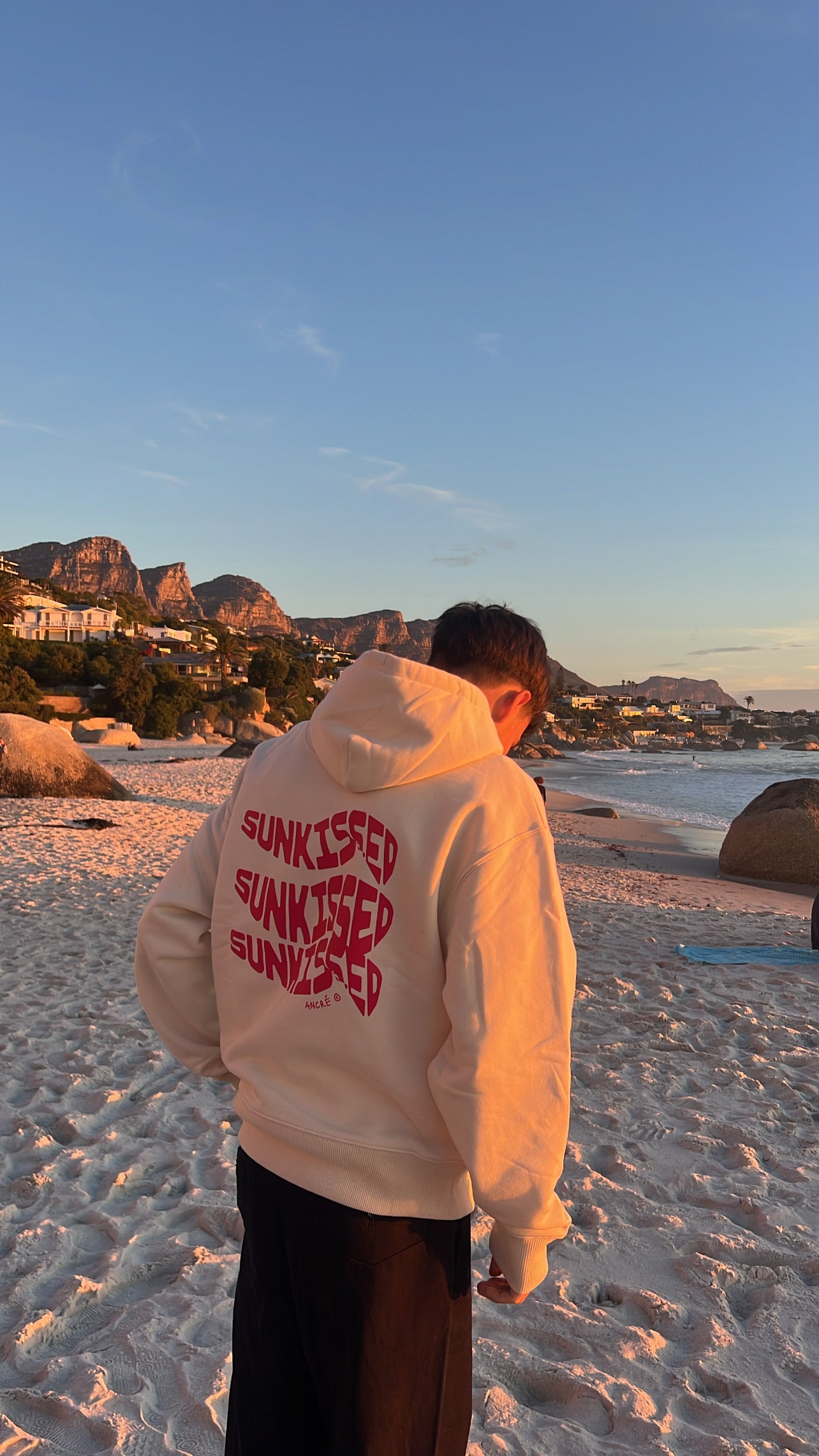 Sweat "sunkissed" beige