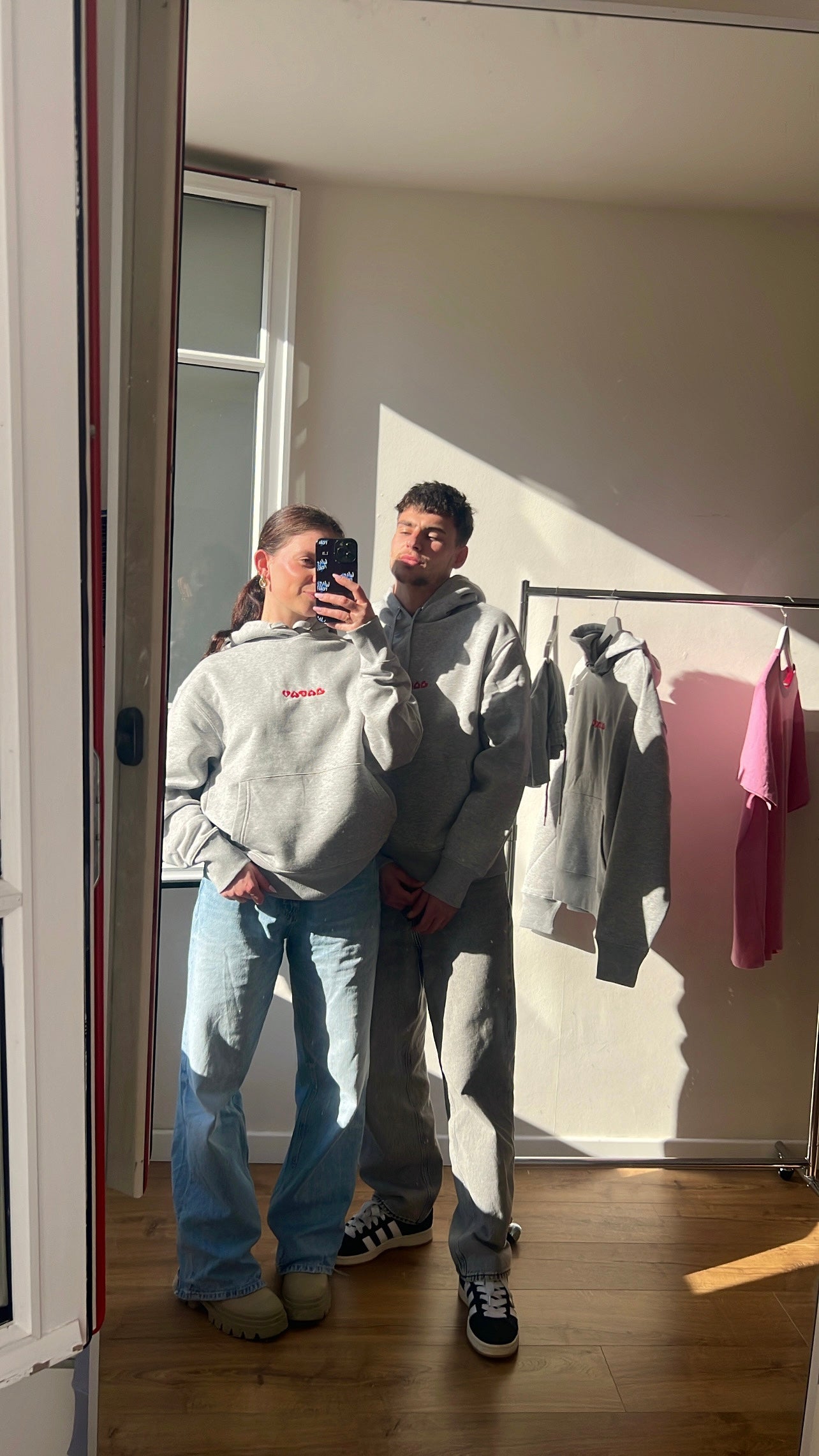 Sweat brodé "ancré"