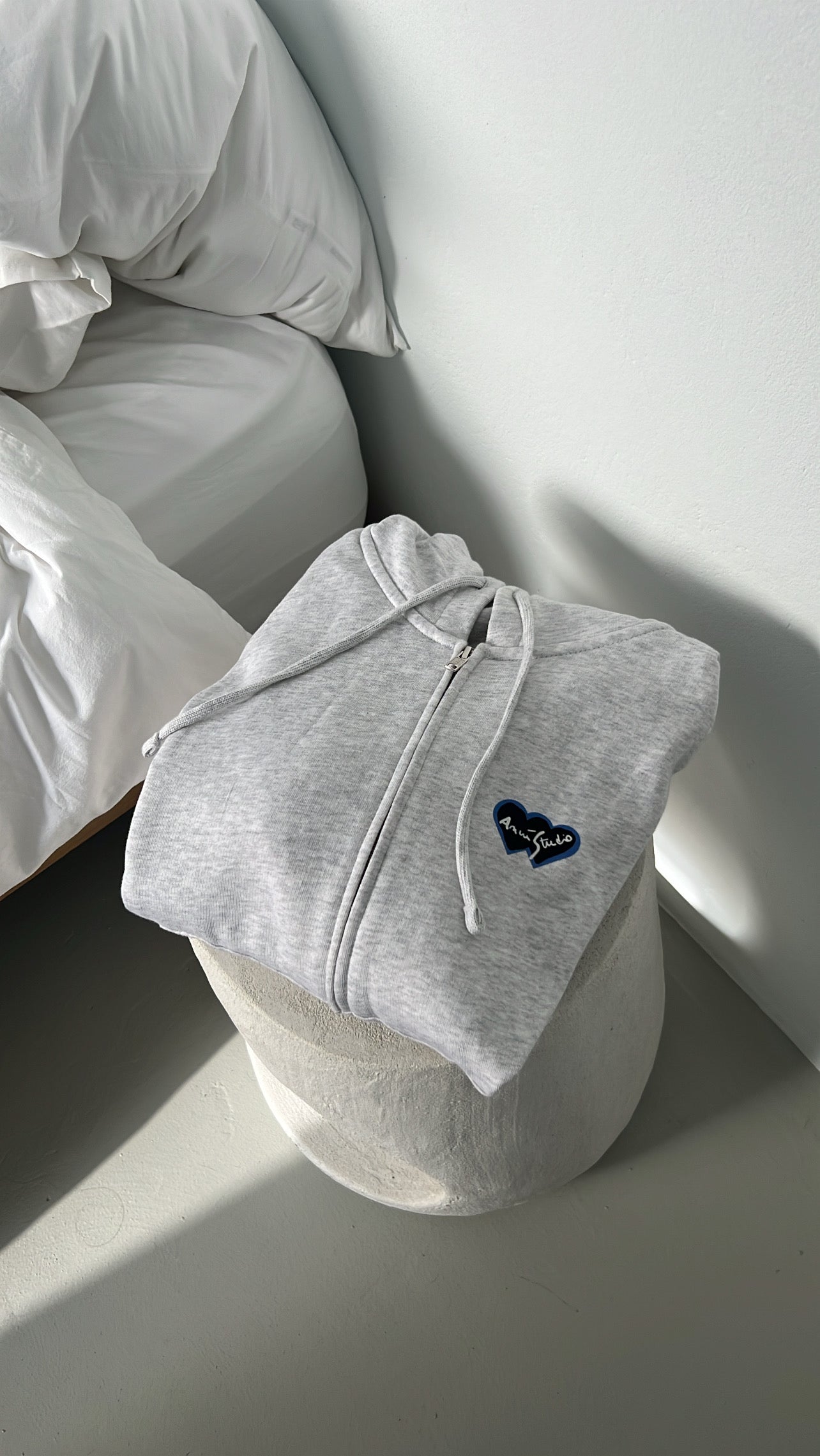 Hoodie zippé "memories" (coupe femme)