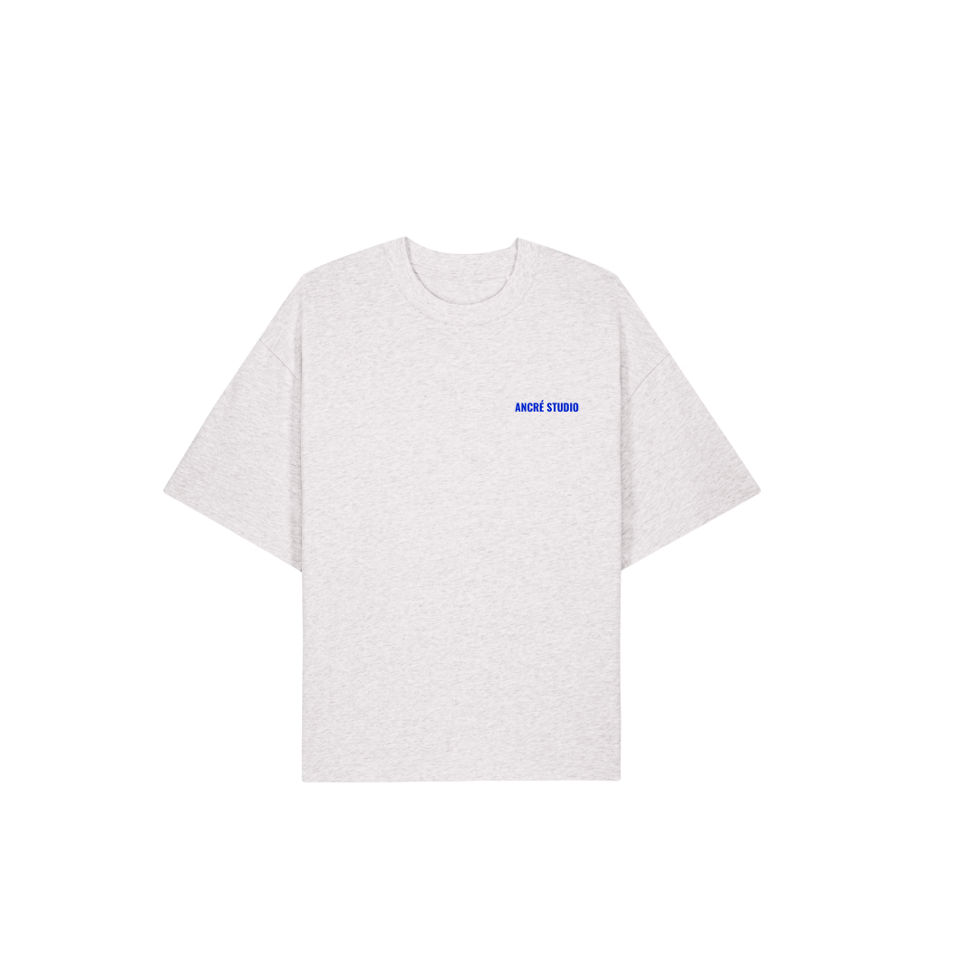 T-shirt "coast drive" gris