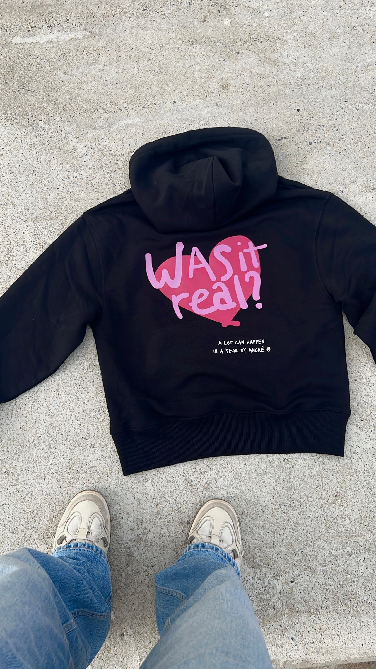 Sweat "WAS IT REAL" noir