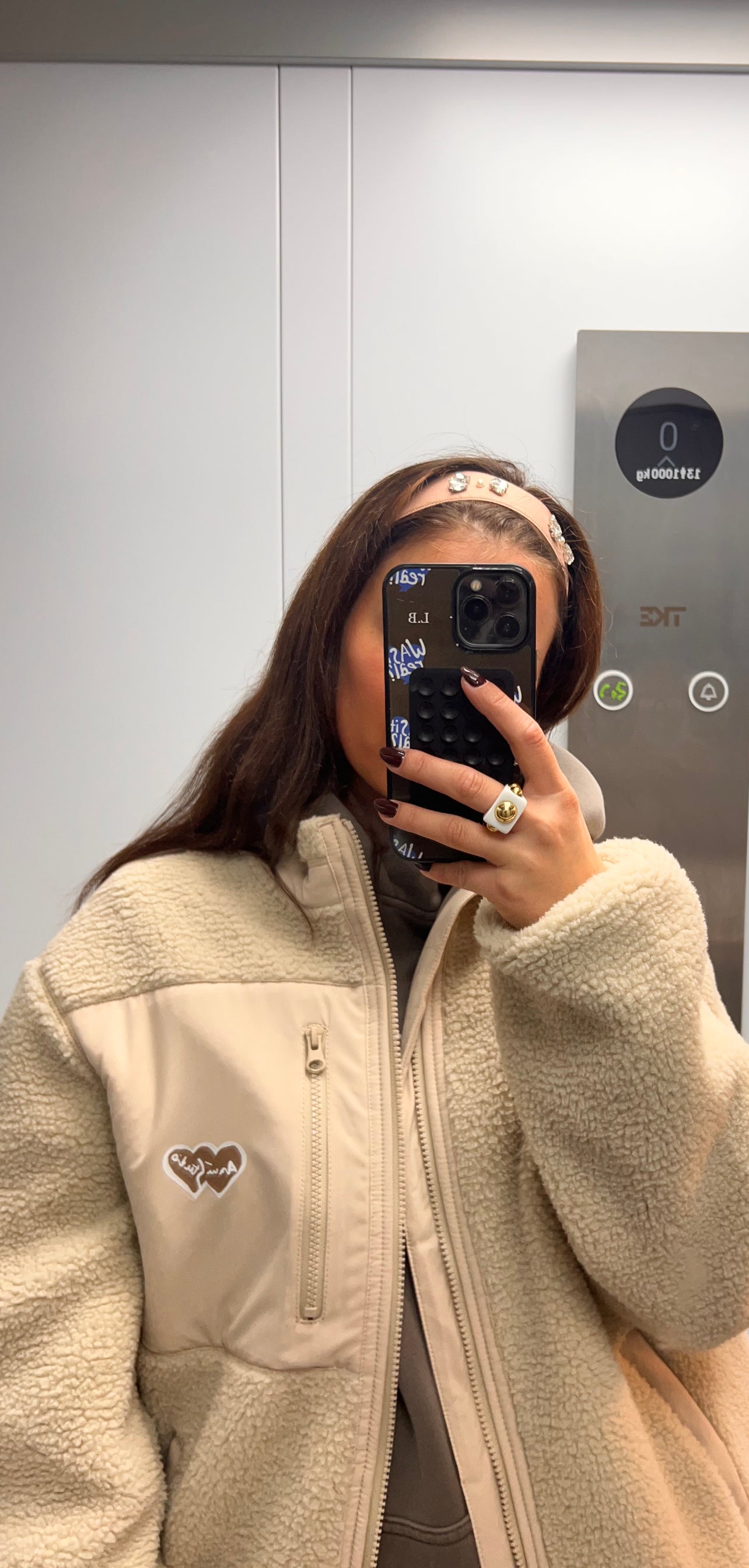 Sherpa « ancré studio » beige