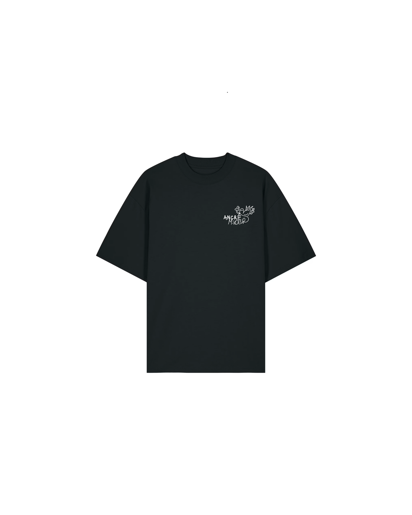 T-shirt "Ancré x M.Koeur" noir