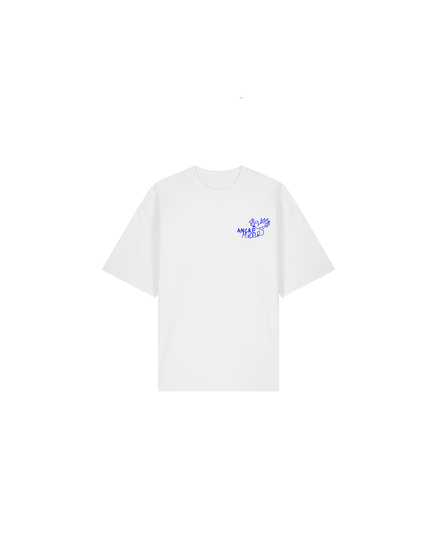 T-shirt "Ancré x M.Koeur" blanc