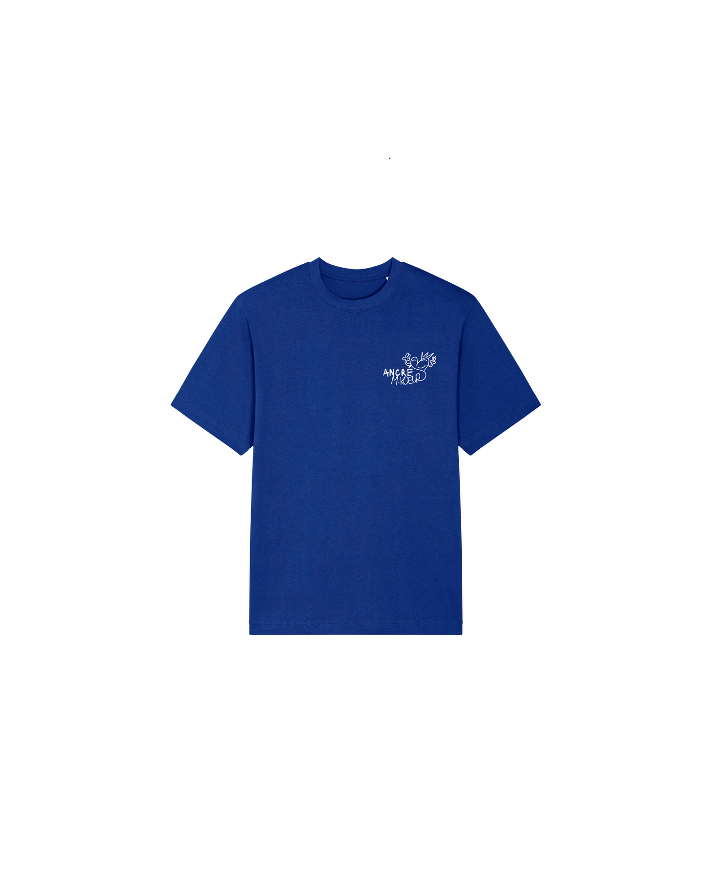 T-shirt "bazar de coeurs" bleu