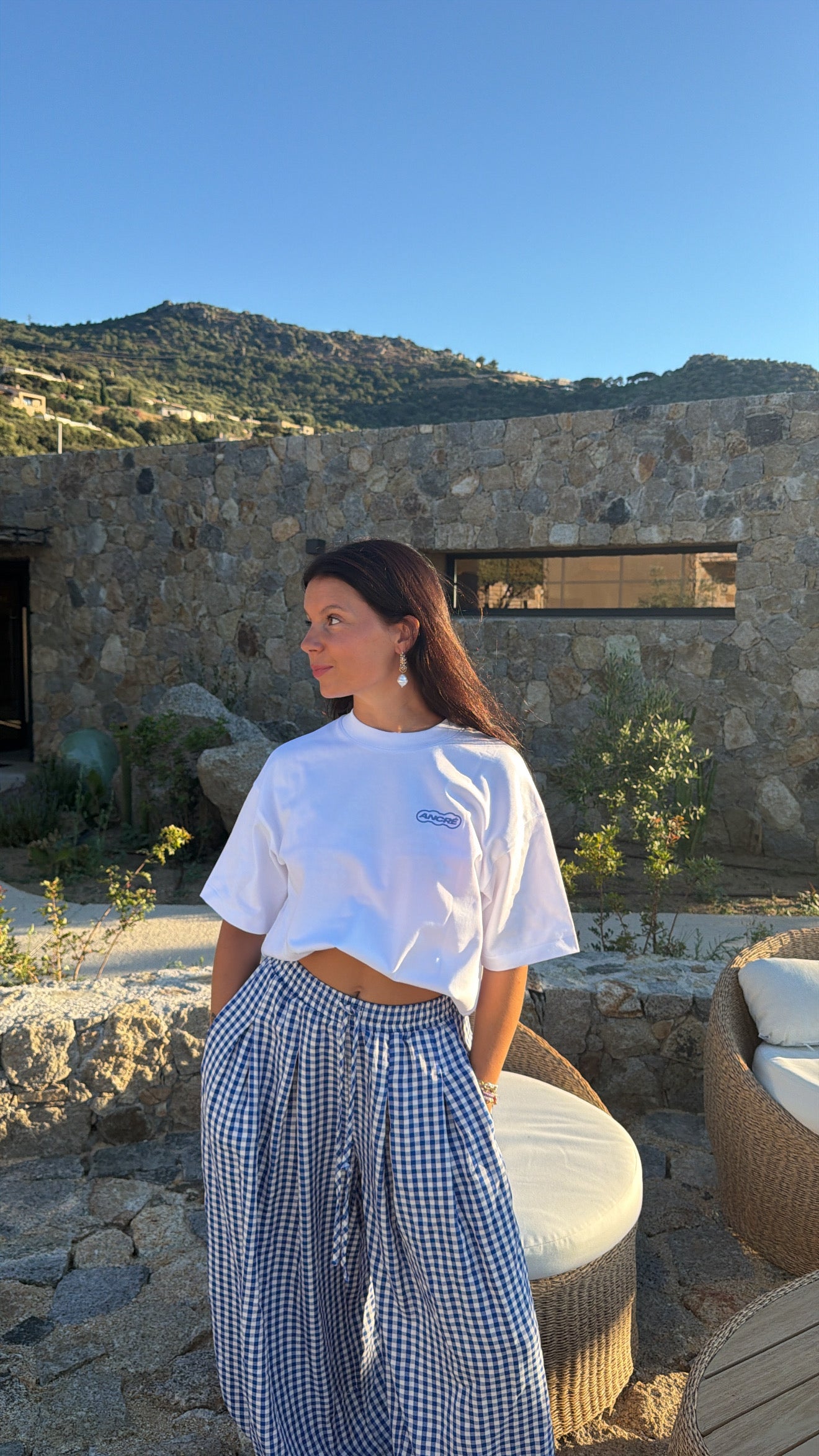 T-shirt "born to live in summer"
