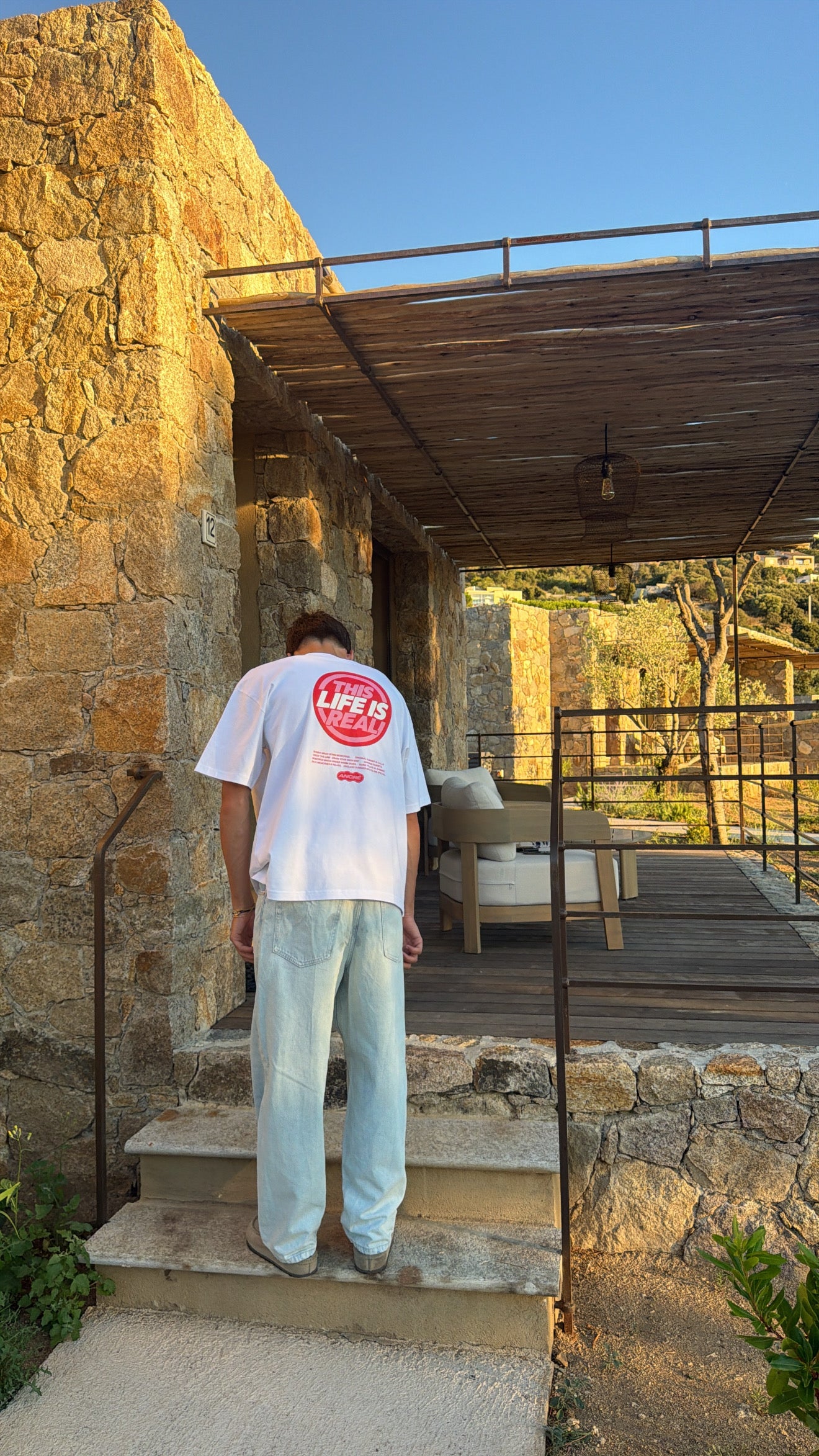 T-shirt "this life is real"