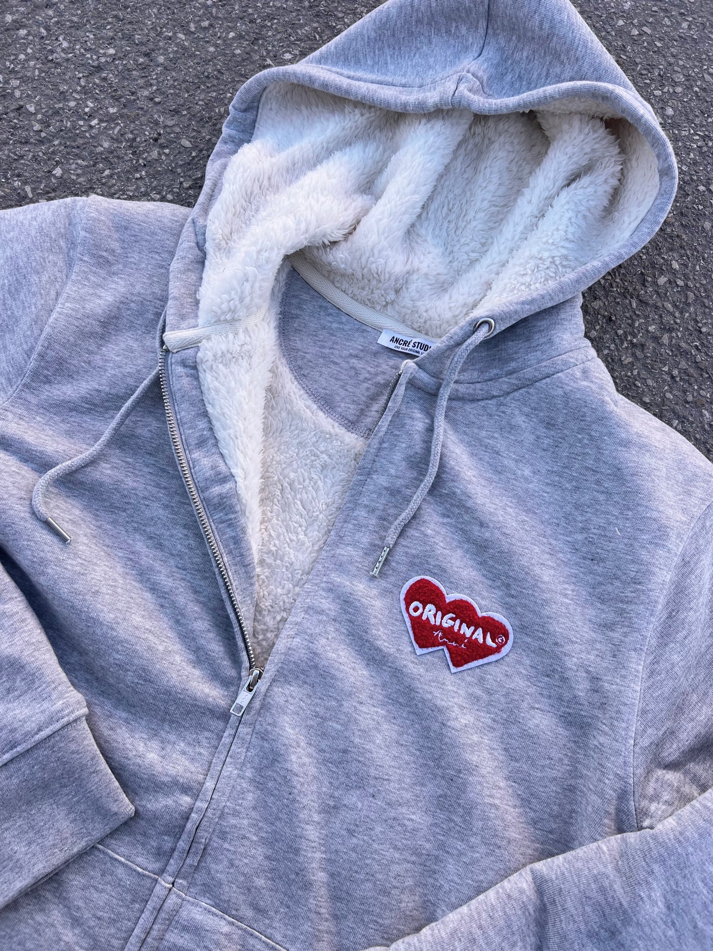 Sweat sherpa "logo bouclette"