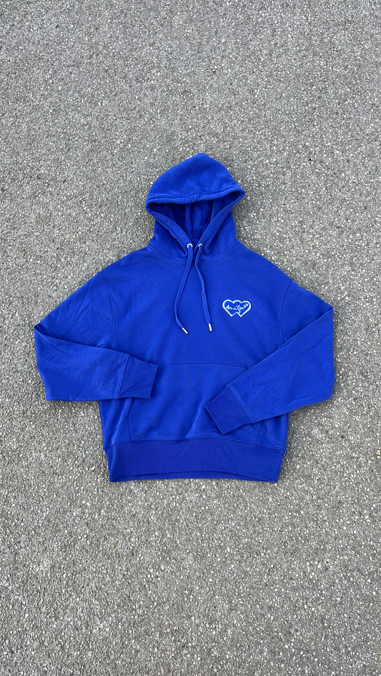 Sweat "logo bouclette" bleu