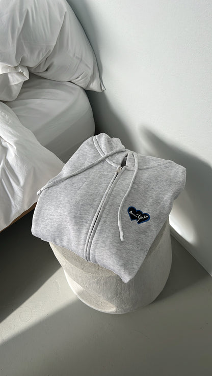 Hoodie zippé "memories" (coupe femme)