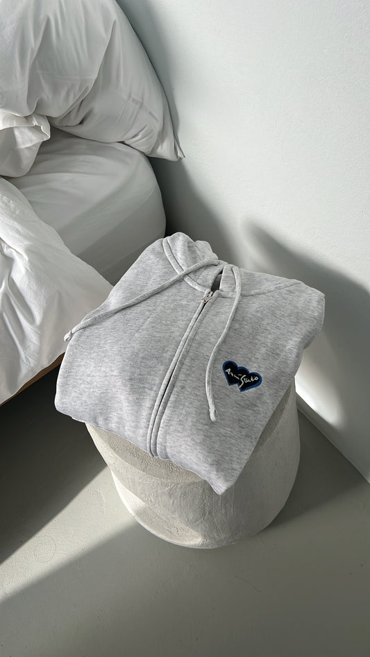 Hoodie zippé "memories" (coupe femme)