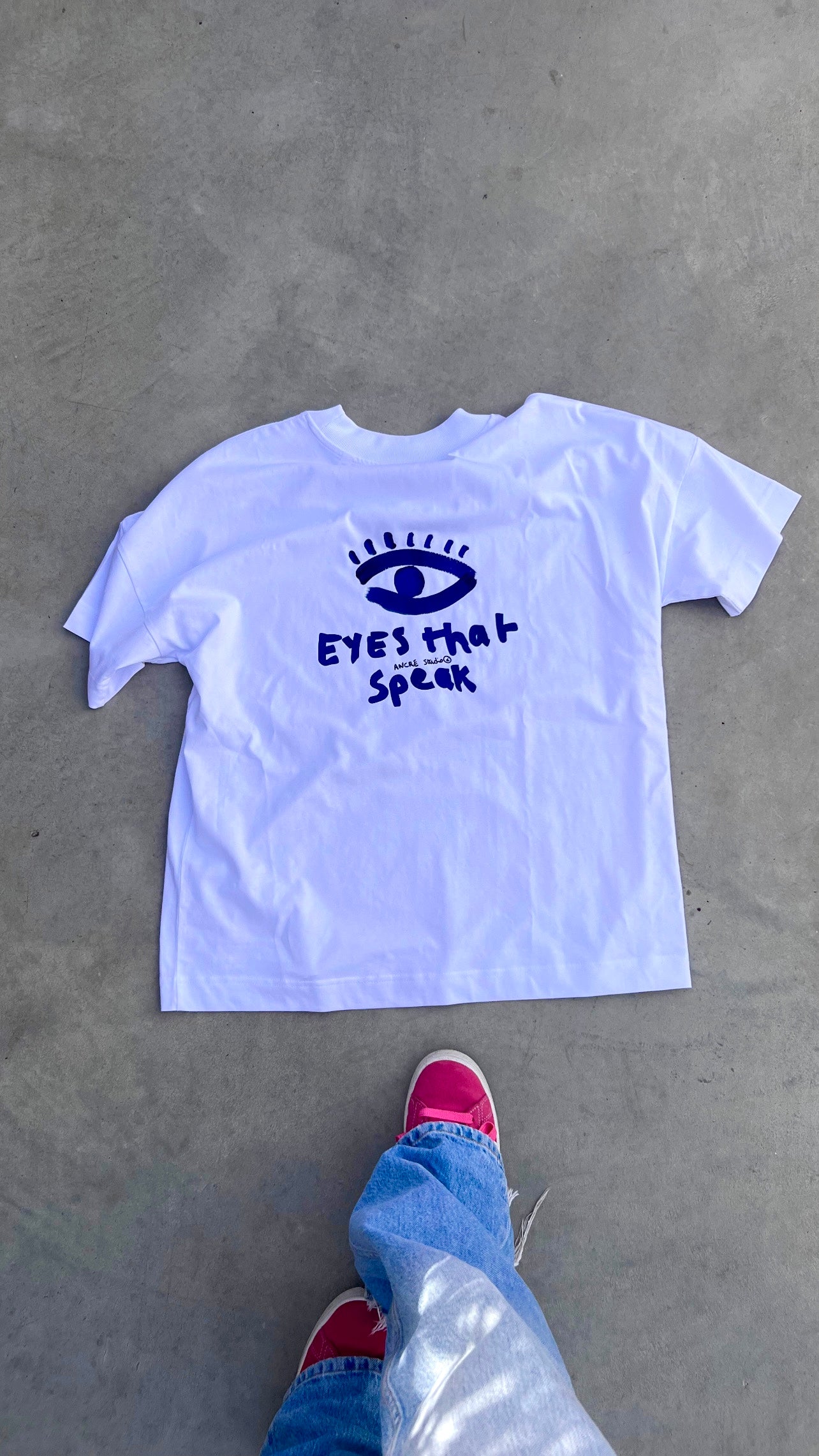 T-shirt "eyes that speak"