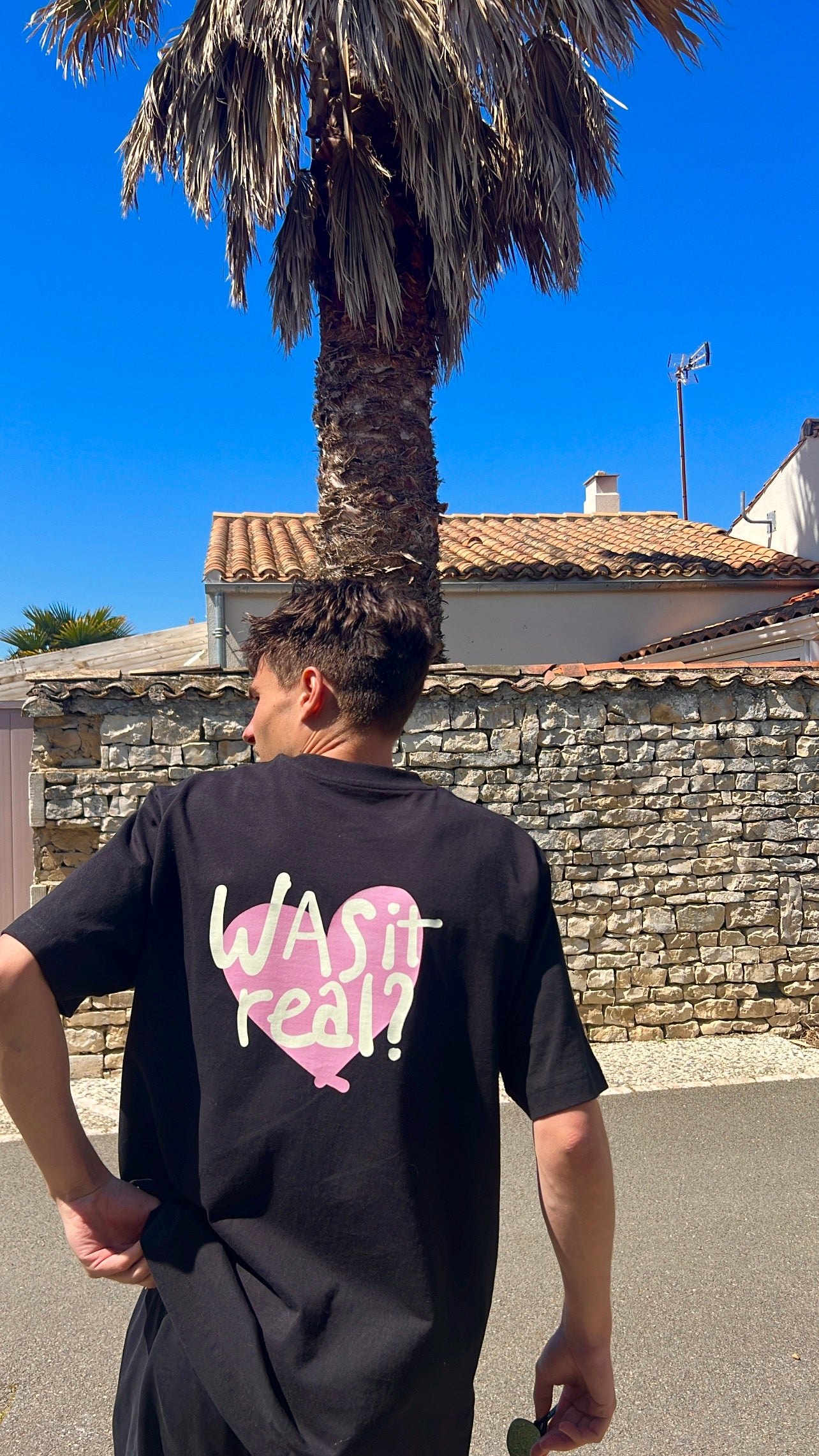 T-shirt « was it real » 2.0