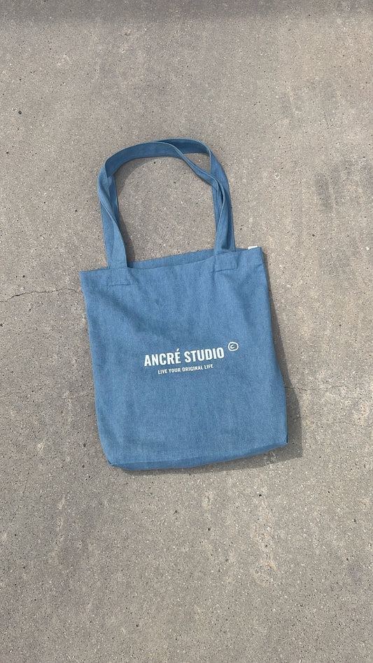 Tote bag jean ancré