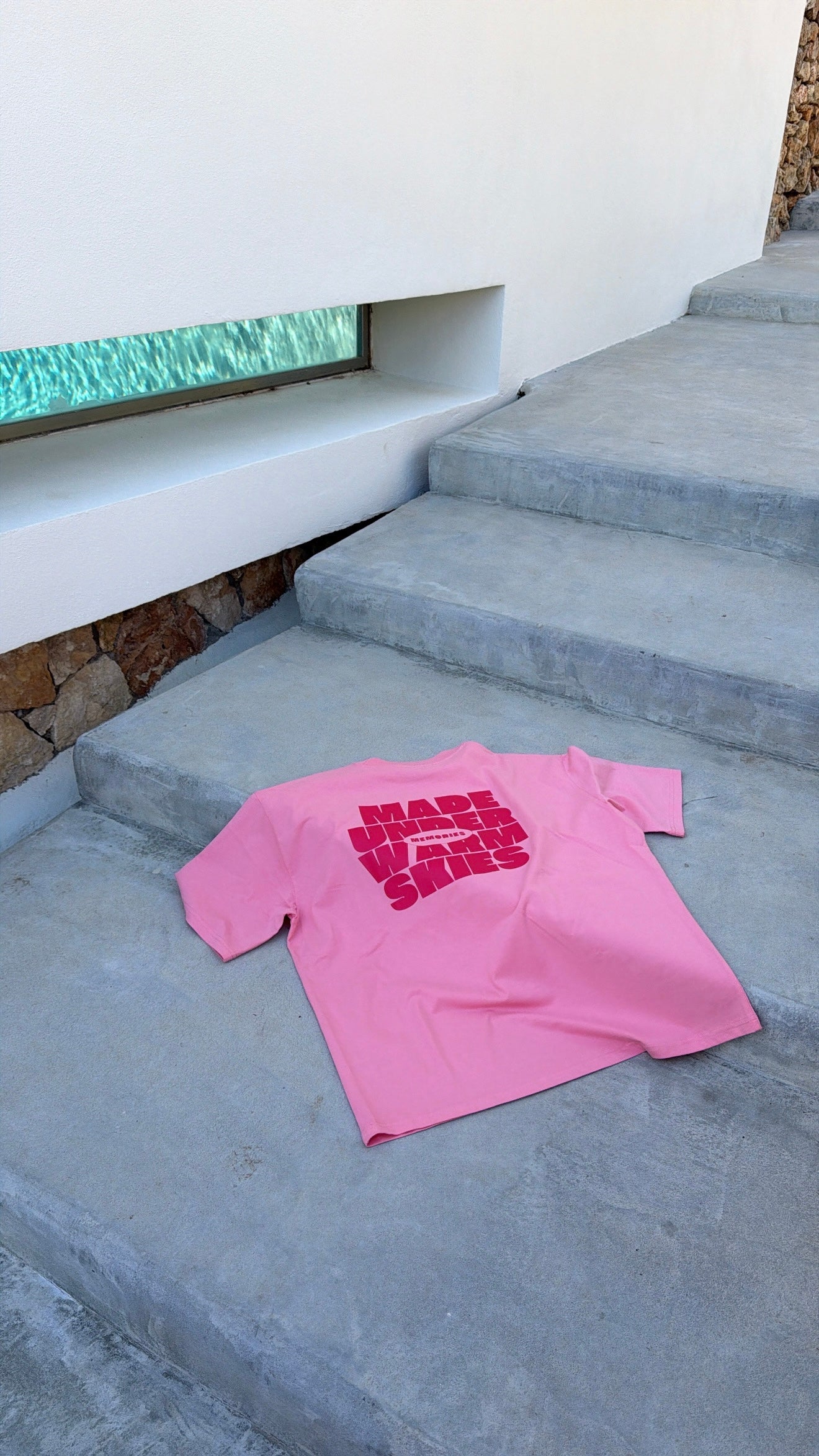 T-shirt "memories" rose