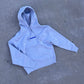 Sweat brodé « ancré » bleu pastel