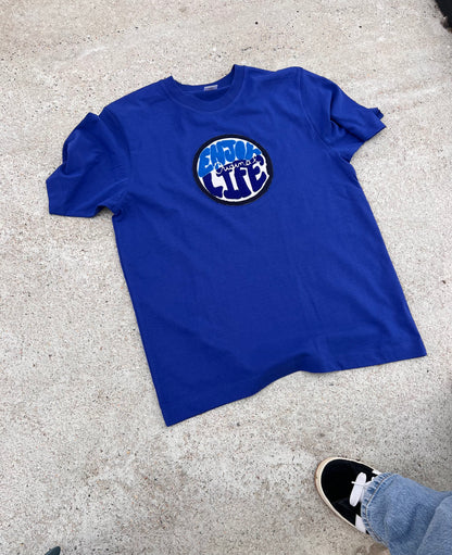 T-shirt "joy" bleu roi (exclusivité)